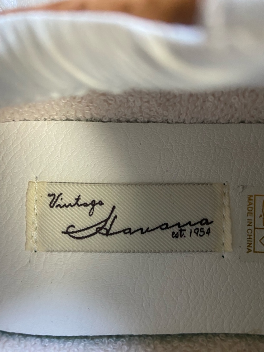 Vintage Havana Sz 6.5 Women's Grey, White, & Brown Animal Print Leather Sneakers - Picture 2 of 9
